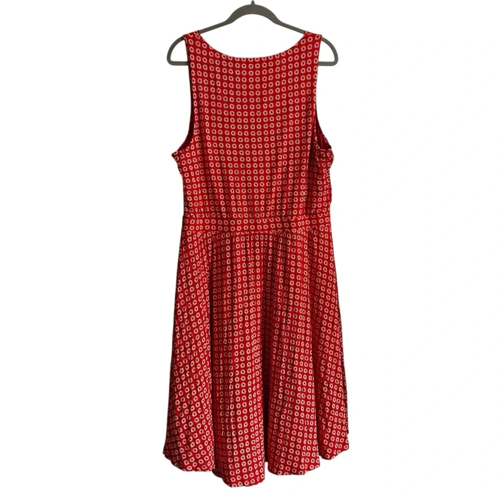 Maeve by Anthropologie Brianne Cowl Neck Daisy Print Dress, Size X-Large XL - Picture 2 of 12